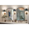 Crystorama Xavier 6'' Sconce in Vibrant Gold - Lifestyle View