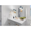 Crystorama Xavier 6'' Sconce in Vibrant Gold - Lifestyle View