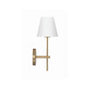 Crystorama Xavier 6'' Sconce in Vibrant Gold - Additional View