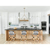 Crystorama Xavier 42'' Linear Chandelier in Vibrant Gold - Lifestyle View