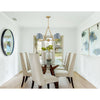 Crystorama Xavier 31.75'' Chandelier in Vibrant Gold - Lifestyle View