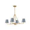 XAV-B9304-VG-BL Xavier 31.75'' Chandelier | Main Image
