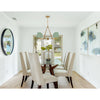 Crystorama Xavier 31.75'' Chandelier in Vibrant Gold - Lifestyle View