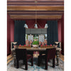 Crystorama Xavier 46'' Linear Chandelier in Vibrant Gold - Lifestyle View