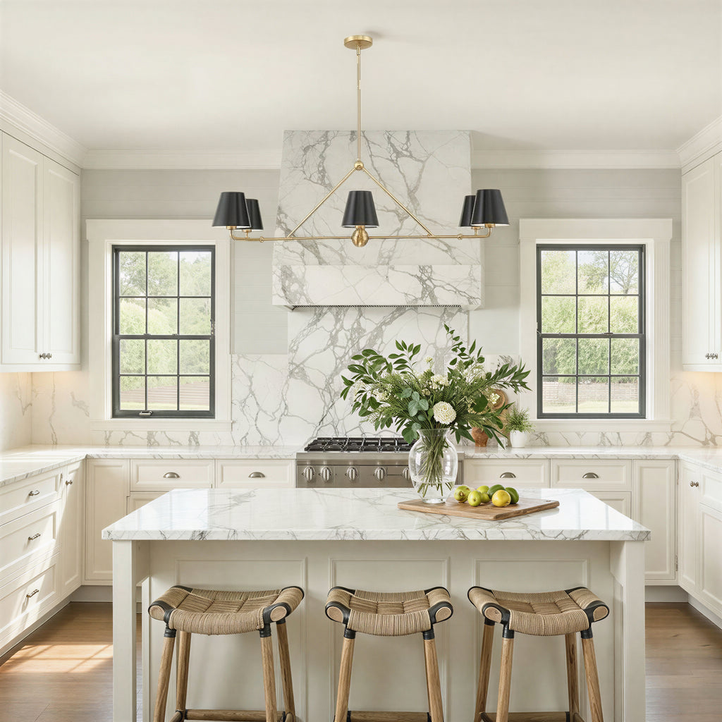 XAV-B9306-VG Xavier 46'' Linear Chandelier | Lifestyle Image