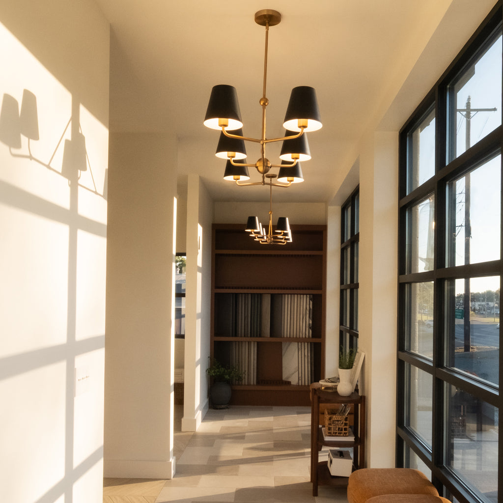 XAV-B9306-VG Xavier 46'' Linear Chandelier | Lifestyle Image