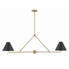 XAV-B9307-VG Xavier 4 Light Linear Chandelier | Main Image