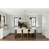 Crystorama Xavier 54'' Linear Chandelier in Vibrant Gold - Lifestyle View