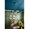 Crystorama Xavier 28'' Chandelier in Vibrant Gold - Lifestyle View