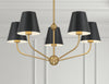 XAV-B9315-VG-MK Xavier 28'' Chandelier | Lifestyle Image