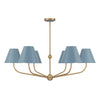XAV-B9316-VG-BL Xavier 40'' Chandelier | Alternate Image