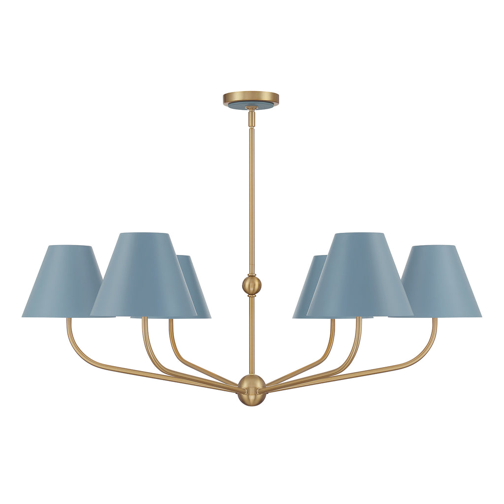 XAV-B9316-VG-BL Xavier 40'' Chandelier | Alternate Image