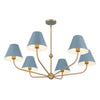 XAV-B9316-VG-BL Xavier 40'' Chandelier | Alternate Image