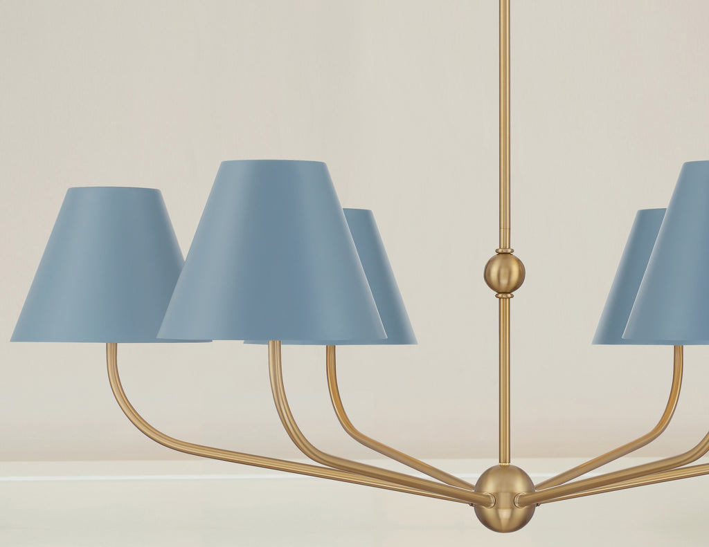 XAV-B9316-VG-BL Xavier 40'' Chandelier | Lifestyle Image