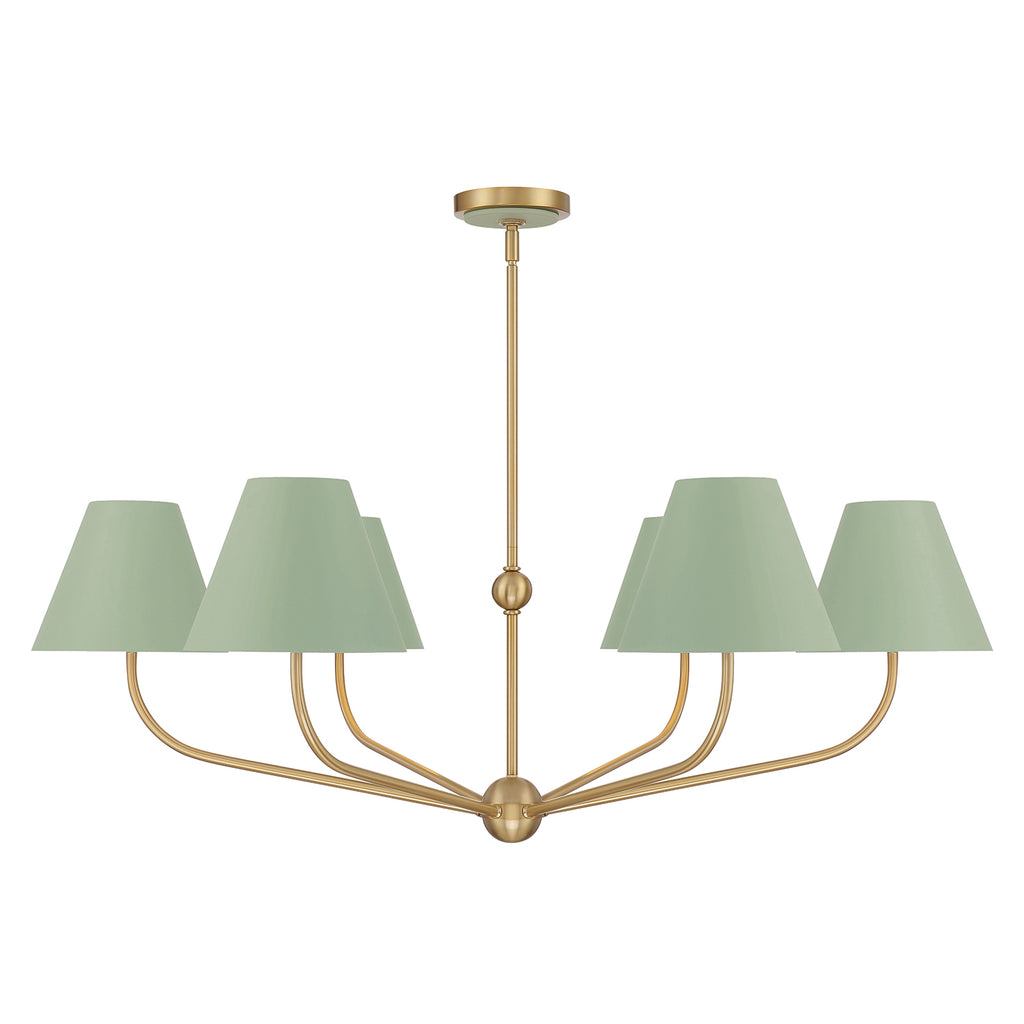 XAV-B9316-VG-GR Xavier 40'' Chandelier | Alternate Image