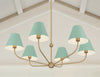 XAV-B9316-VG-GR Xavier 40'' Chandelier | Lifestyle Image
