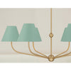 Crystorama Xavier 40'' Chandelier in Vibrant Gold - Lifestyle View