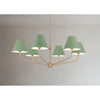 Crystorama Xavier 40'' Chandelier in Vibrant Gold - Lifestyle View