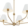 XAV-B9316-VG-WH Xavier 40'' Chandelier | Alternate Image