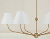XAV-B9316-VG-WH Xavier 40'' Chandelier | Lifestyle Image