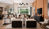 Crystorama Xavier 48'' Chandelier in Vibrant Gold - Lifestyle View