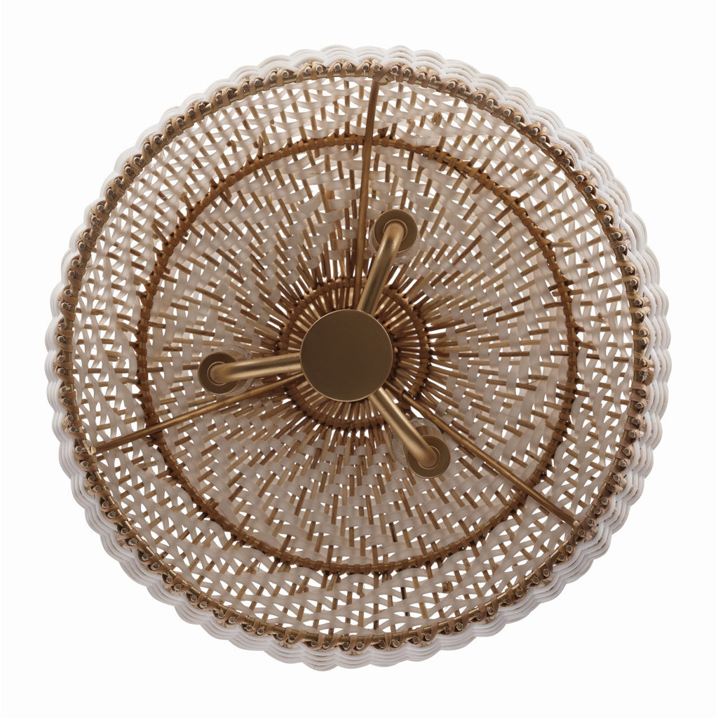 Crystorama Zanzibar 14'' Pendant in Soft Gold - Additional View