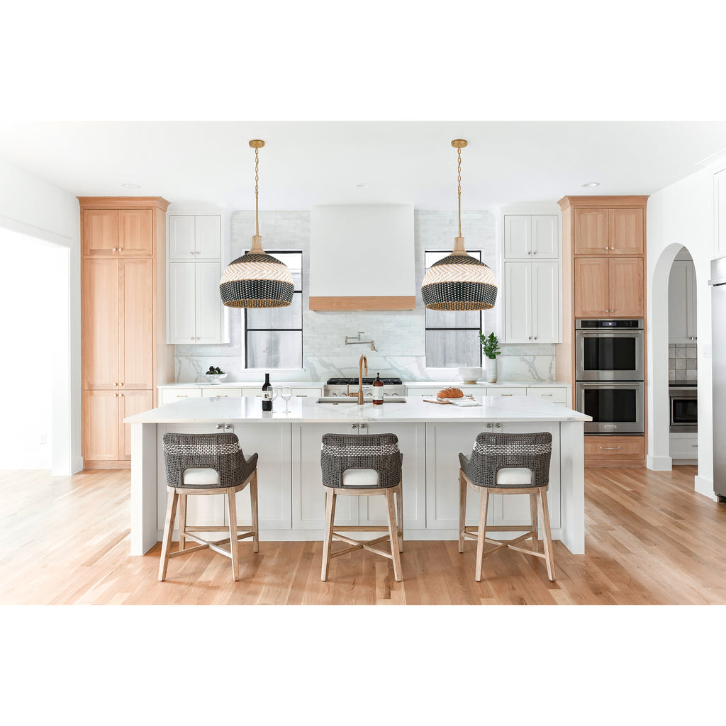 Crystorama Zanzibar 21'' Pendant in Soft Gold - Lifestyle View