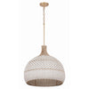 Crystorama Zanzibar 21'' Pendant in Soft Gold - Additional View
