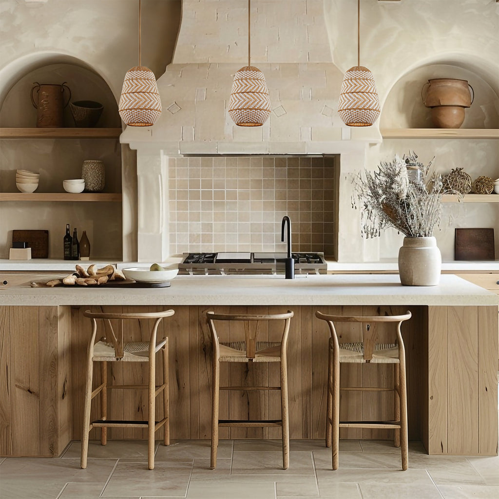 ZAN-9011-SG Zanzibar 10'' Pendant | Lifestyle Image