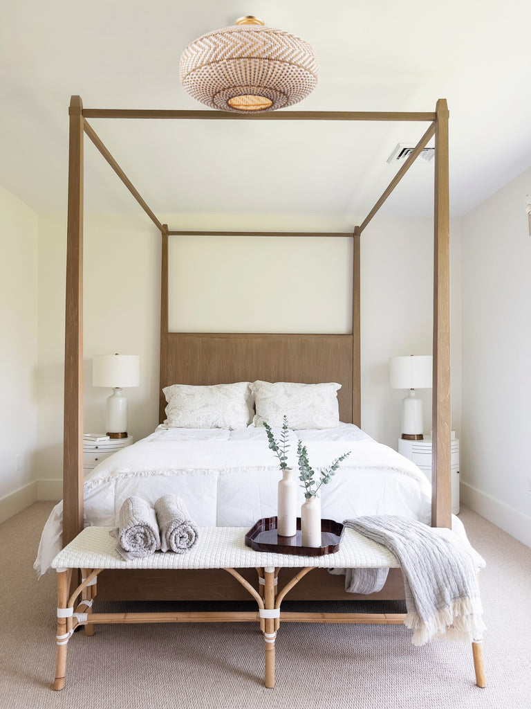 Crystorama Zanzibar 22'' Semi Flush Mount in Soft Gold - Lifestyle View