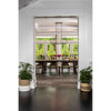 Crystorama Zucca 42.5'' Linear Chandelier in English Bronze + Antique Gold - Lifestyle View