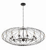 ZUC-A9039-EB-GA Zucca 10 Light Chandelier | Main Image