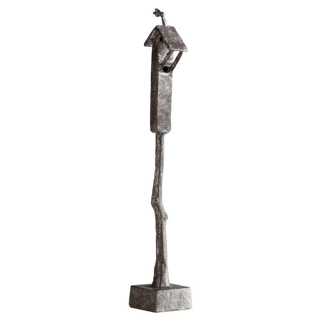 cy-01874 Bird House|Bronze - Large | Main Image