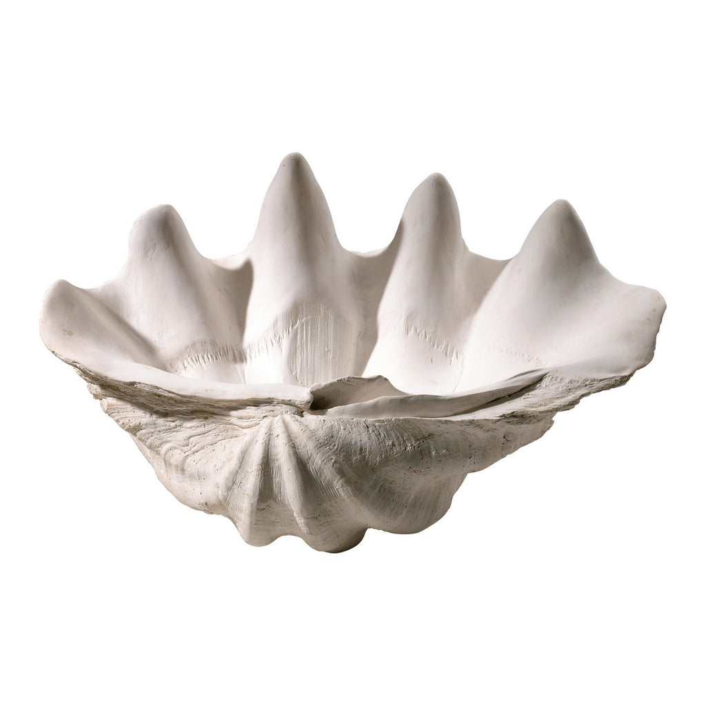 cy-02799 Clam Shell Bowl | White | Main Image