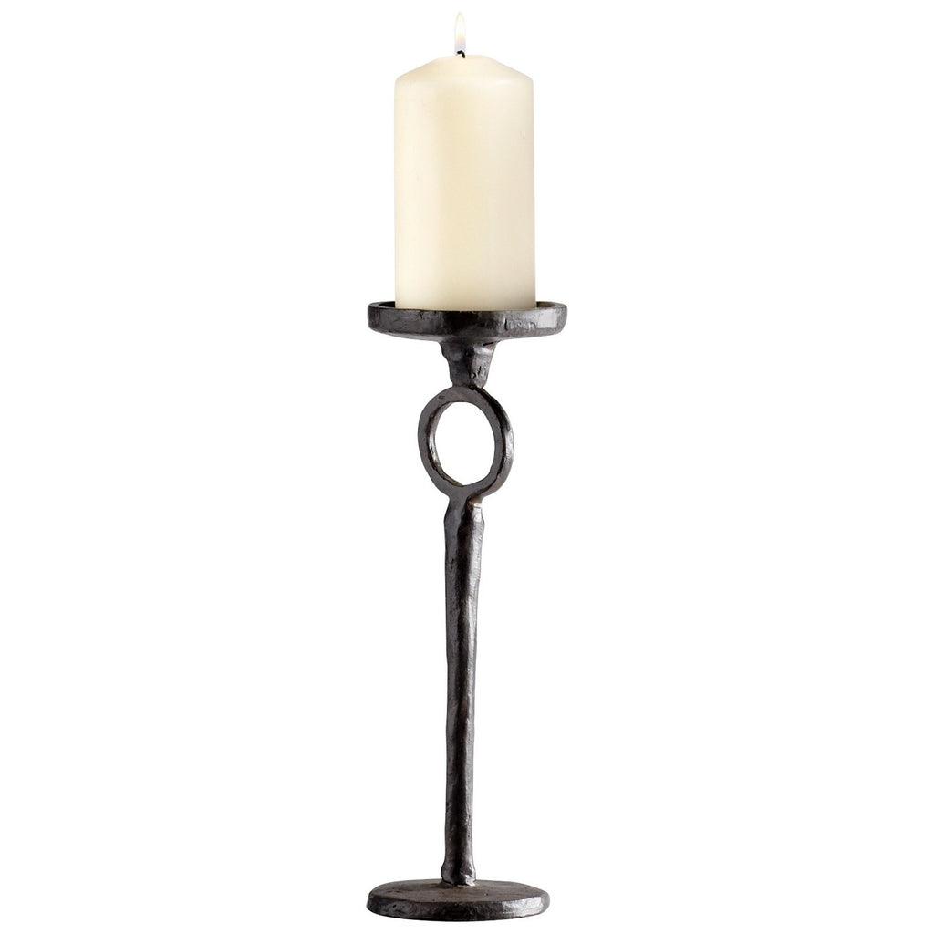 cy-04834 Duke Candleholder|Rust-SM | Main Image