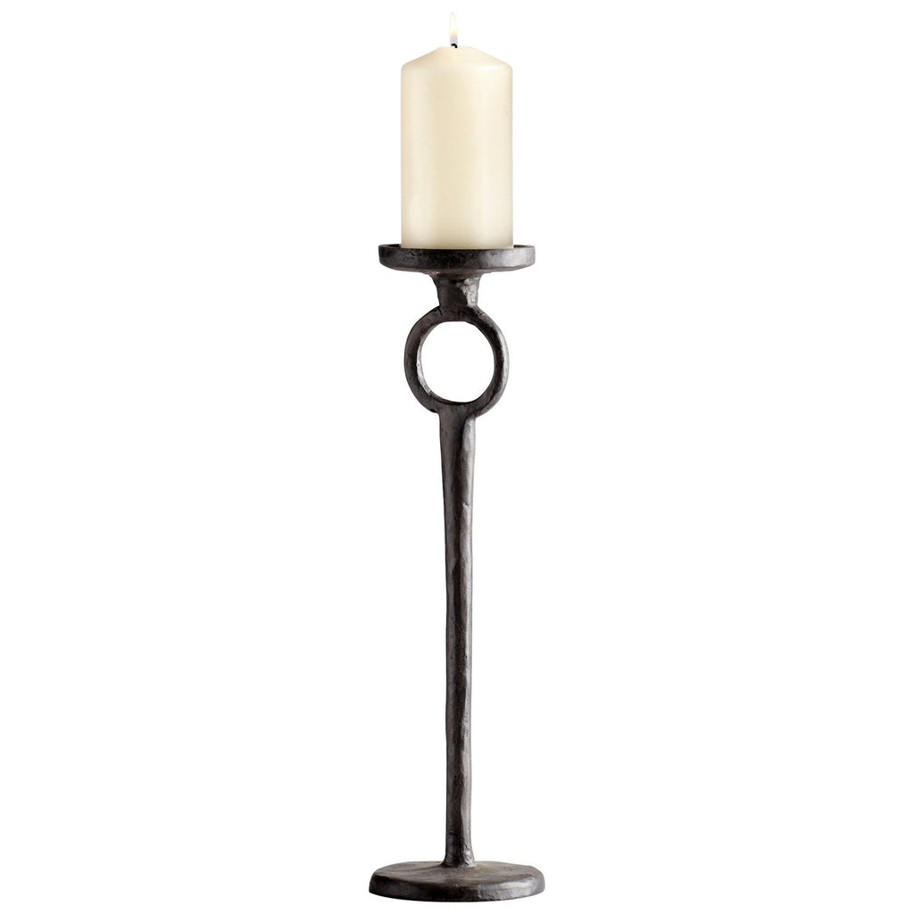 cy-04835 Duke Candleholder|Rust-MD | Main Image