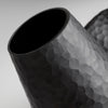 cy-05385 Lava Vase | Black - Small | Alternate Image