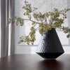 cy-05385 Lava Vase | Black - Small | Lifestyle Image