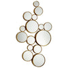cy-05825 Bubbles Mirror | Gold | Main Image