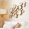 cy-05825 Bubbles Mirror | Gold | Lifestyle Image