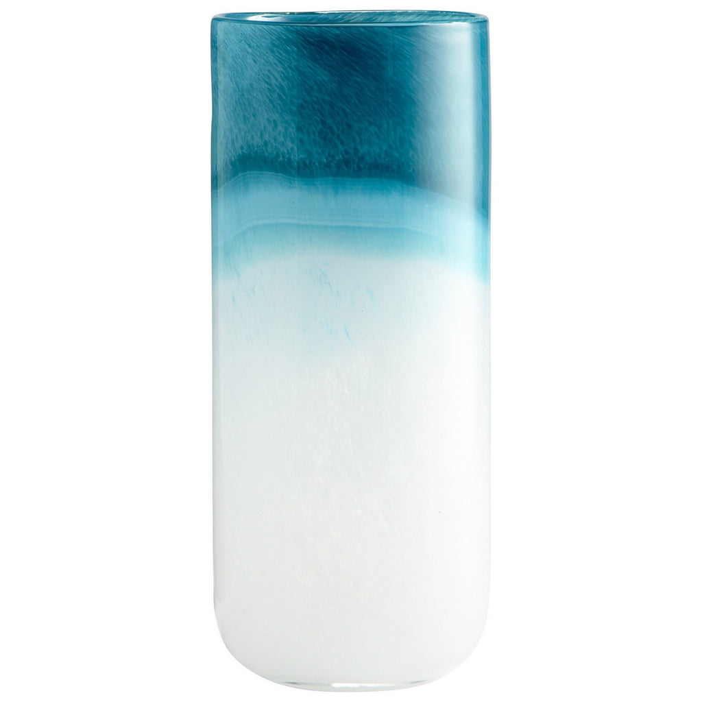 cy-05877 Cloud Vase|Turquoise-LG | Main Image