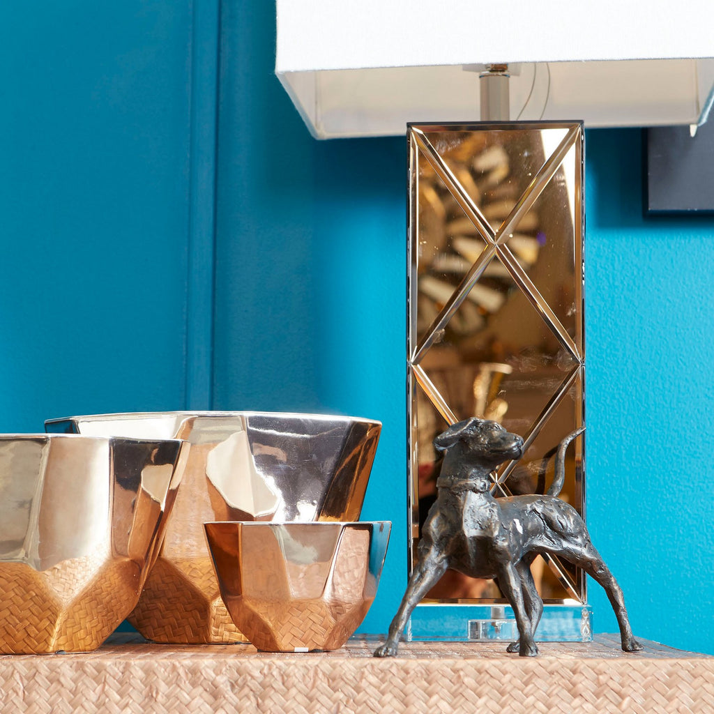 cy-06290 Fetch Sculpture | Bronze | Lifestyle Image