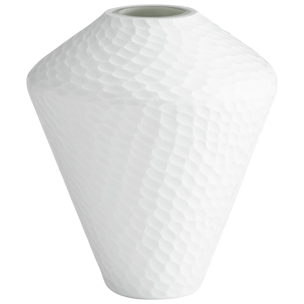 cy-07315 Buttercream Vase|White-SM | Main Image