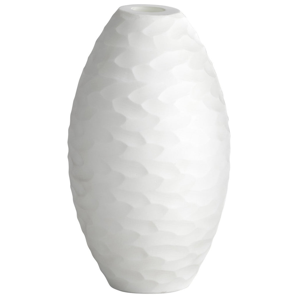 cy-07324 Meringue Vase|White-Small | Main Image