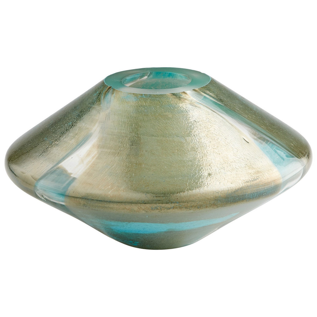 cy-07834 Stargate Vase|Green-Small | Main Image