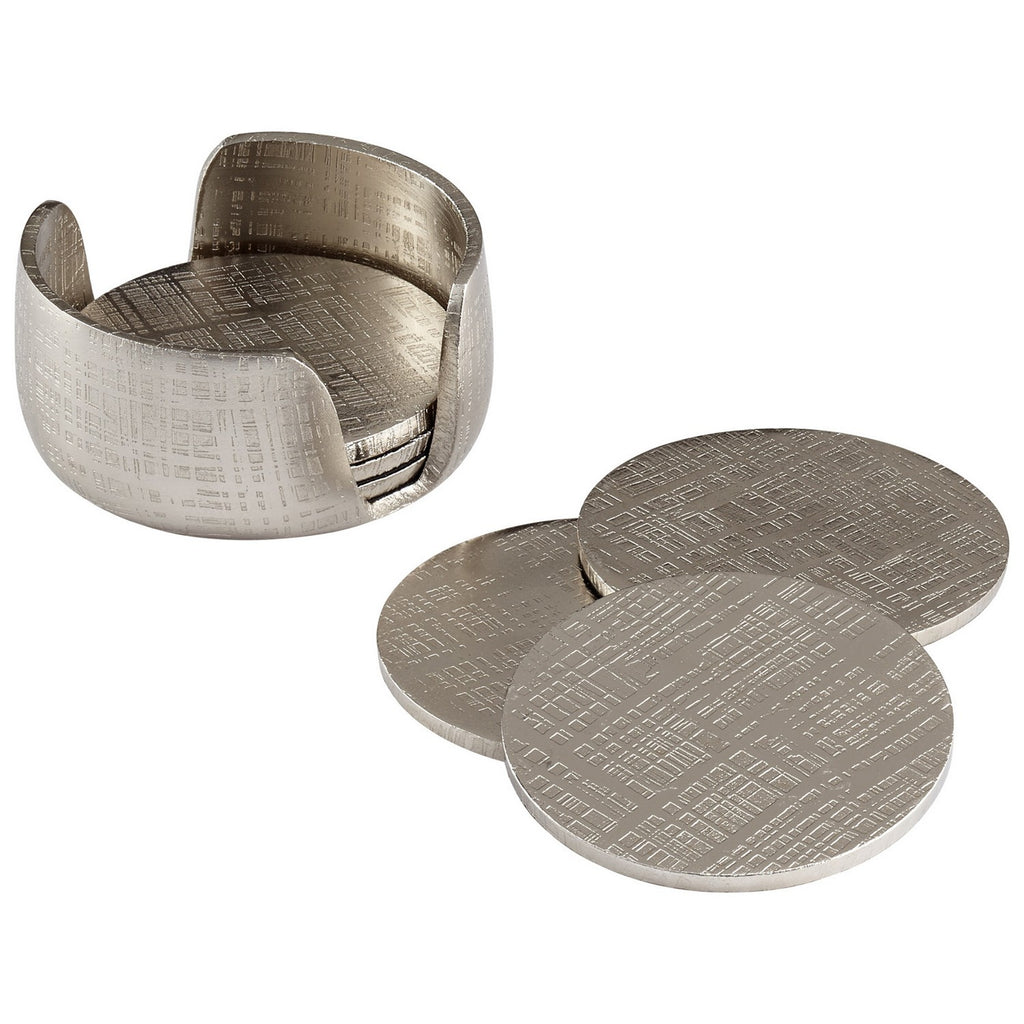 cy-08130 Nickel Coasters | Nickel | Main Image