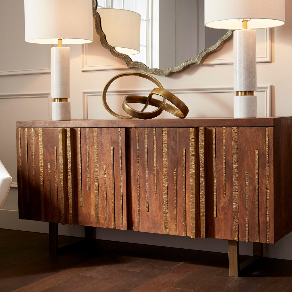 cy-10357 Archer Table Lamp | Brass | Lifestyle Image
