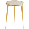cy-10499 Dresden Side Table | Gold | Main Image