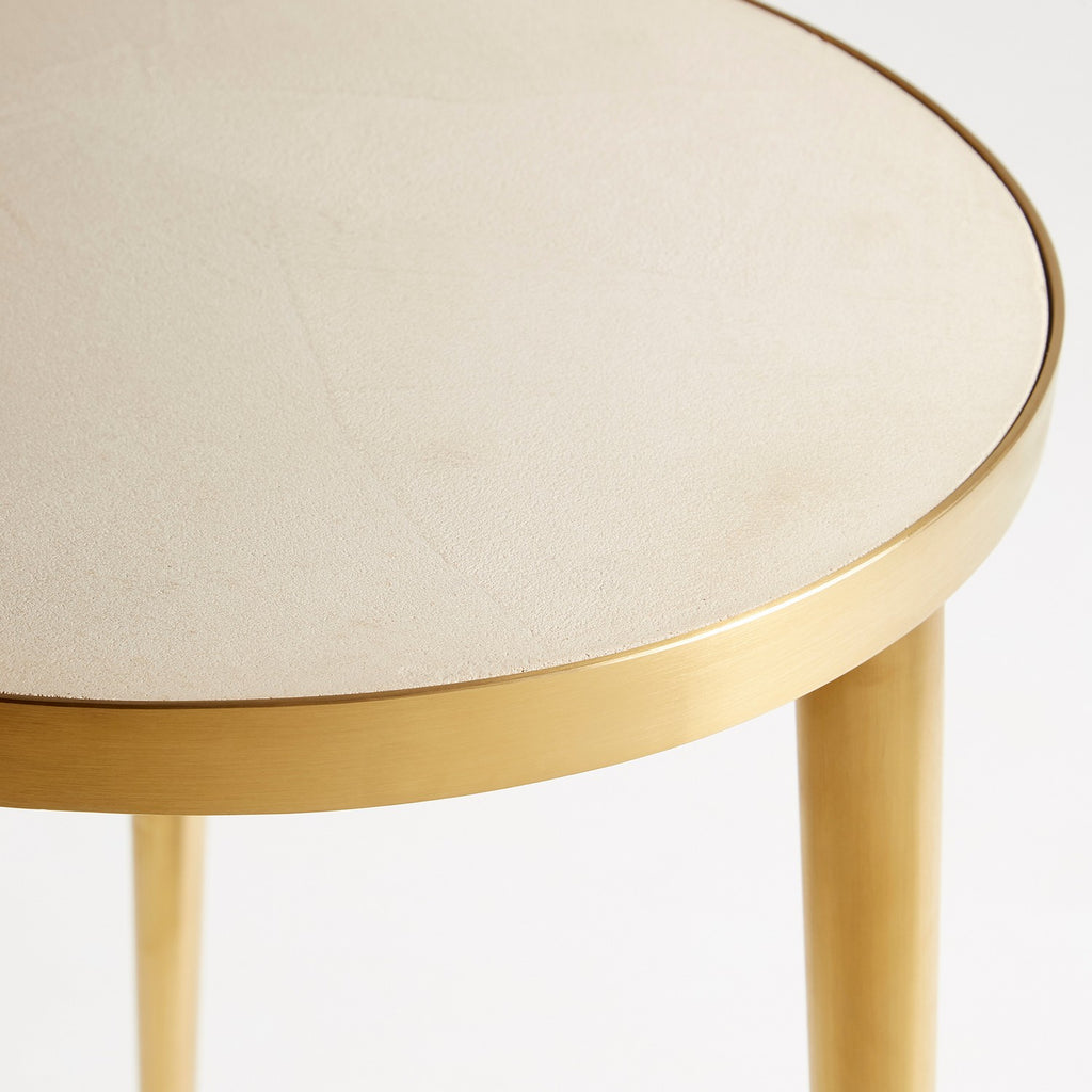 cy-10499 Dresden Side Table | Gold | Alternate Image