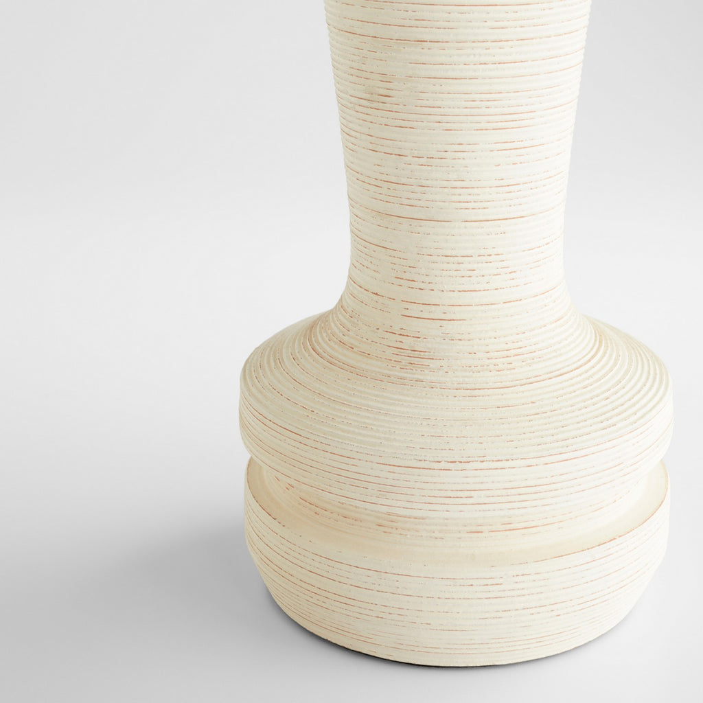 cy-11561 Taras Vase | White- Large | Alternate Image